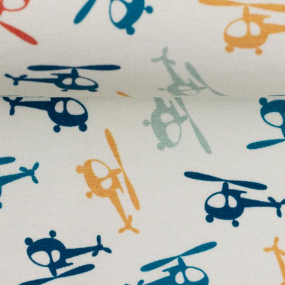 Jersey "Klaas" ♣ Helicopter Hubschrauber | weiß